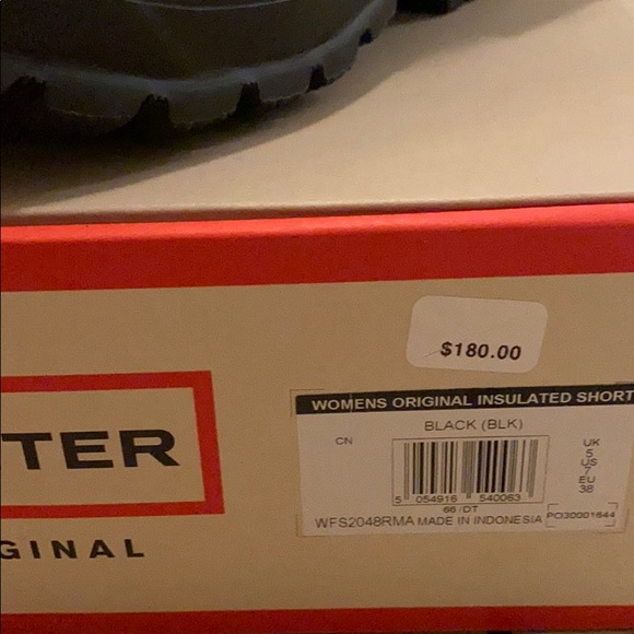 Original hunter insulated short rainboots - Picture 2 of 7